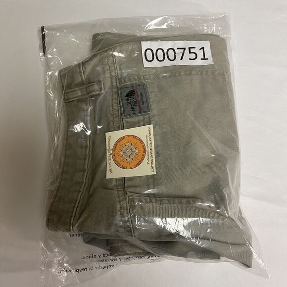 The North Face Pants Womens 8 Tan Khaki A5 Series Outdoors Hiking Casual Capri - Picture 16 of 16